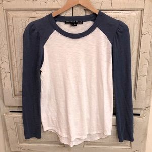 Small Veronica beard Mason baseball tee